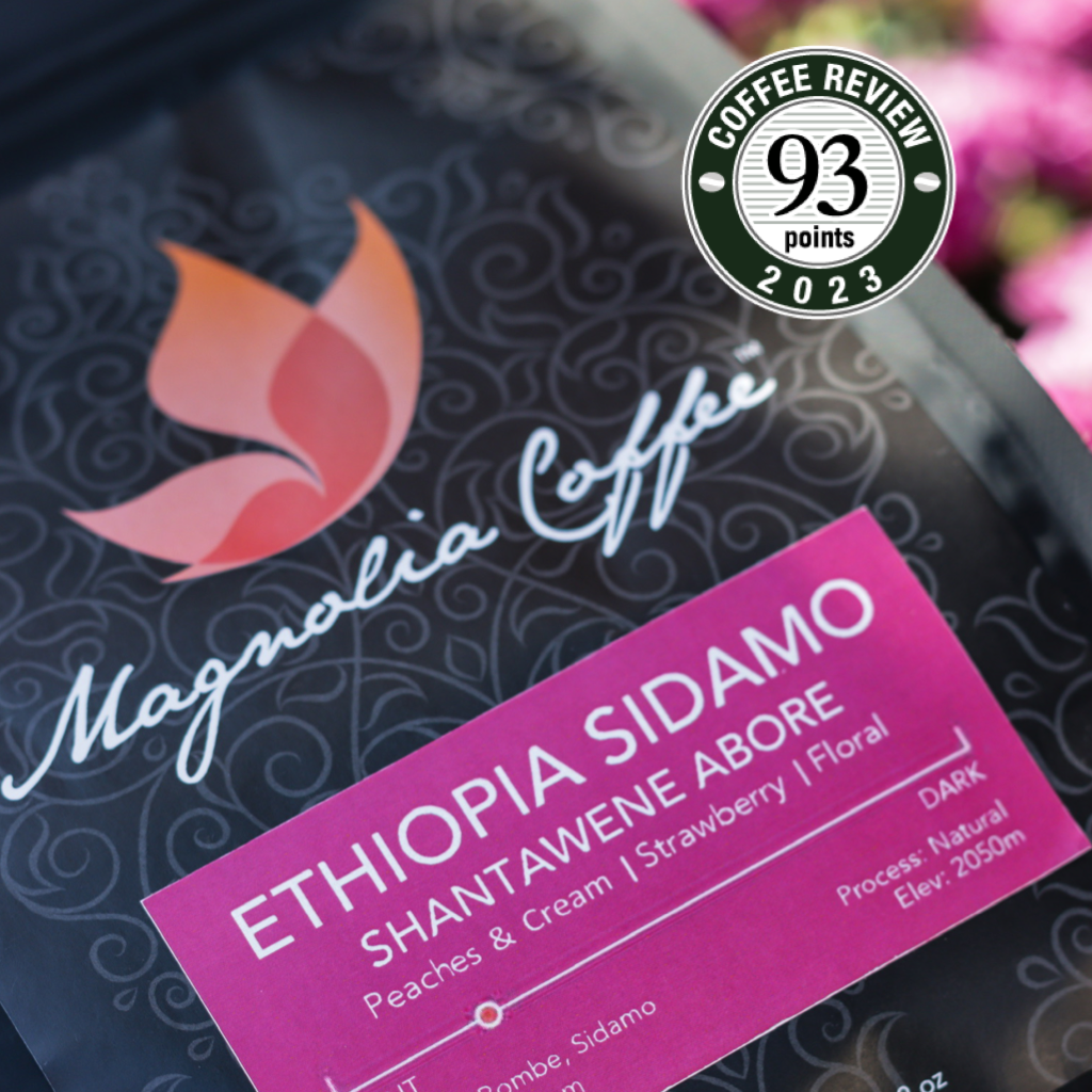 Ethiopia Sidamo Shantawene Abore Natural - limited release - rated 93 points!