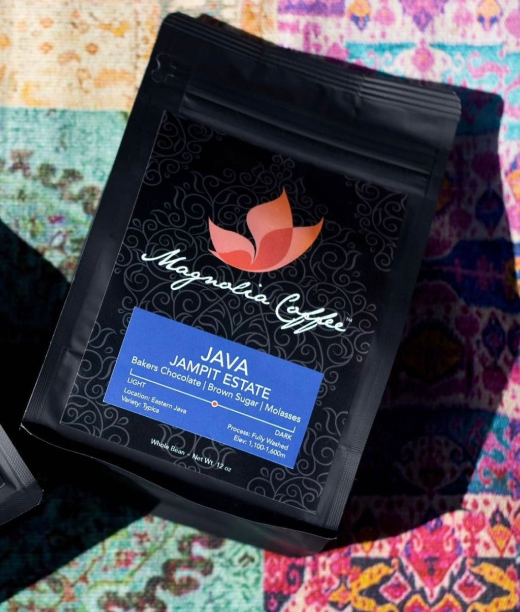 Java Jampit Estate - new! Notes of chocolate, brown sugar, molasses. Makes delicious Cold Brew.