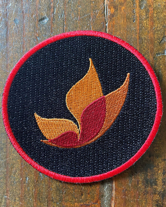 Magnolia Iron-On Patch